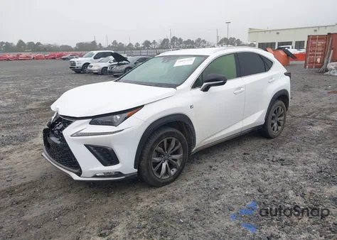 2020 Lexus Nx 300 F Sport z USA, uszkodzony, nr VIN JTJJARBZ4L5002968